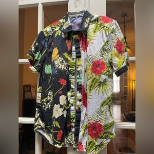 Robert Graham short sleeve button-down shirt